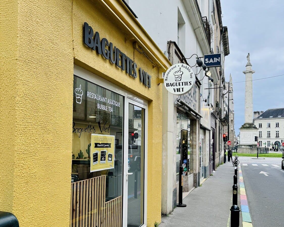 Bubble tea, Baguettes Viet