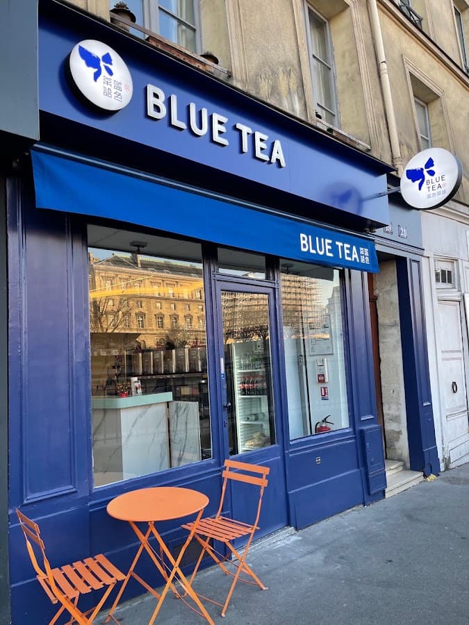 Bubble tea, Blue Tea
