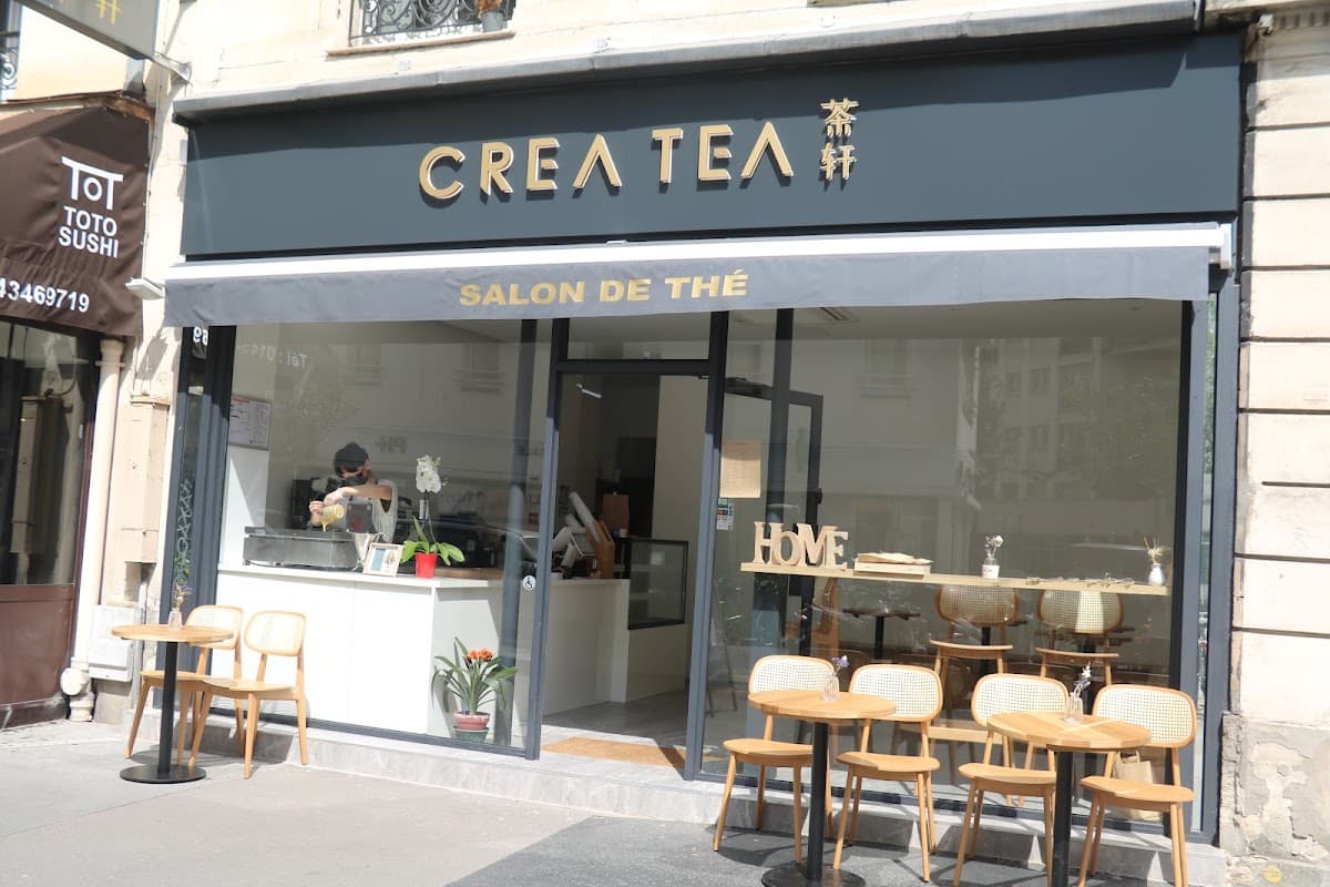 Bubble tea, Crea tea