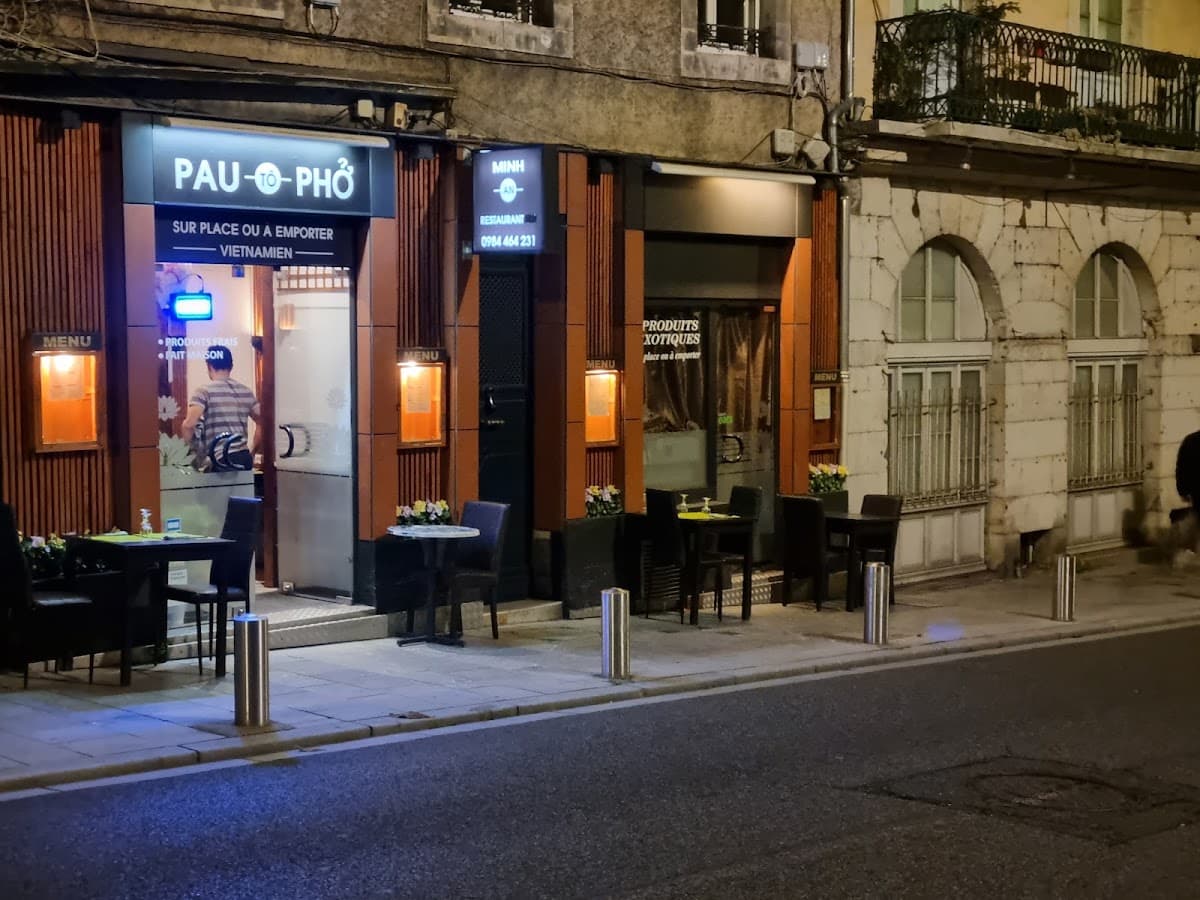 Bubble tea, Restaurant Pau To Pho — Minh An bubble tea